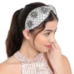 Grace embroidery hair band
