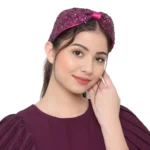 Jane Hand made sequence hair band - Image 3