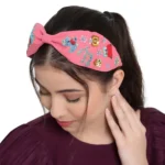 Jungle embroidery hair band - Image 2