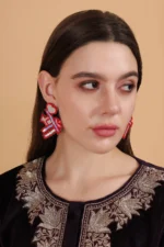 Maa Handmade Beaded Earrings - Image 2