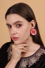 Mia Handmade Beaded Earrings