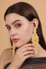 Rebecca Handmade Beaded Earrings