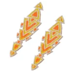 Rebecca Handmade Beaded Earrings - Image 4