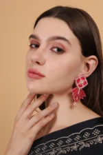 Zara Handmade Beaded Earrings - Image 3